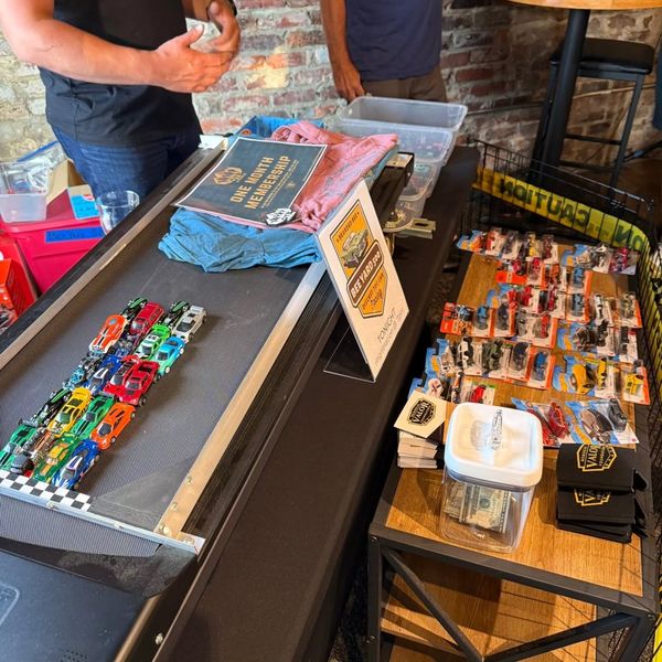 Beeyard 500 benefit toy car races at Bearded Bee Brewing Co. (photo 4 of 11)